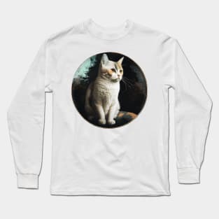 Cat-tivating Designs: Our Collection of Unique Cat-Inspired Artwork Long Sleeve T-Shirt